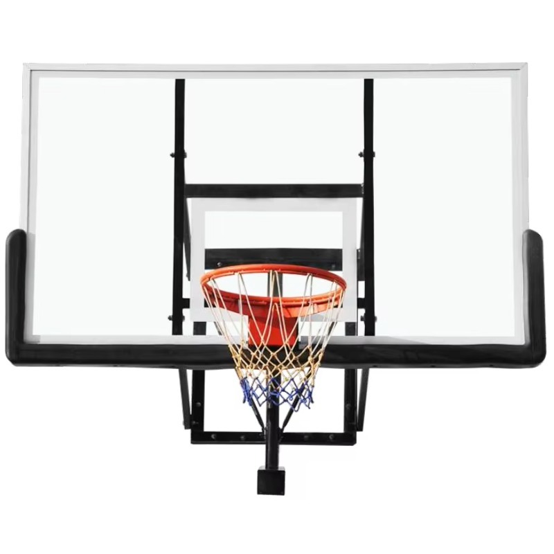 Basketball Hoop - Volwassenen Wandmontage Buitengebruik Basketbalbord Stalen standaard