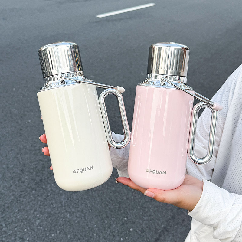 Sports Water Bottle Insulated - 1 stuk RVS Geïsoleerde Thermosfles voor