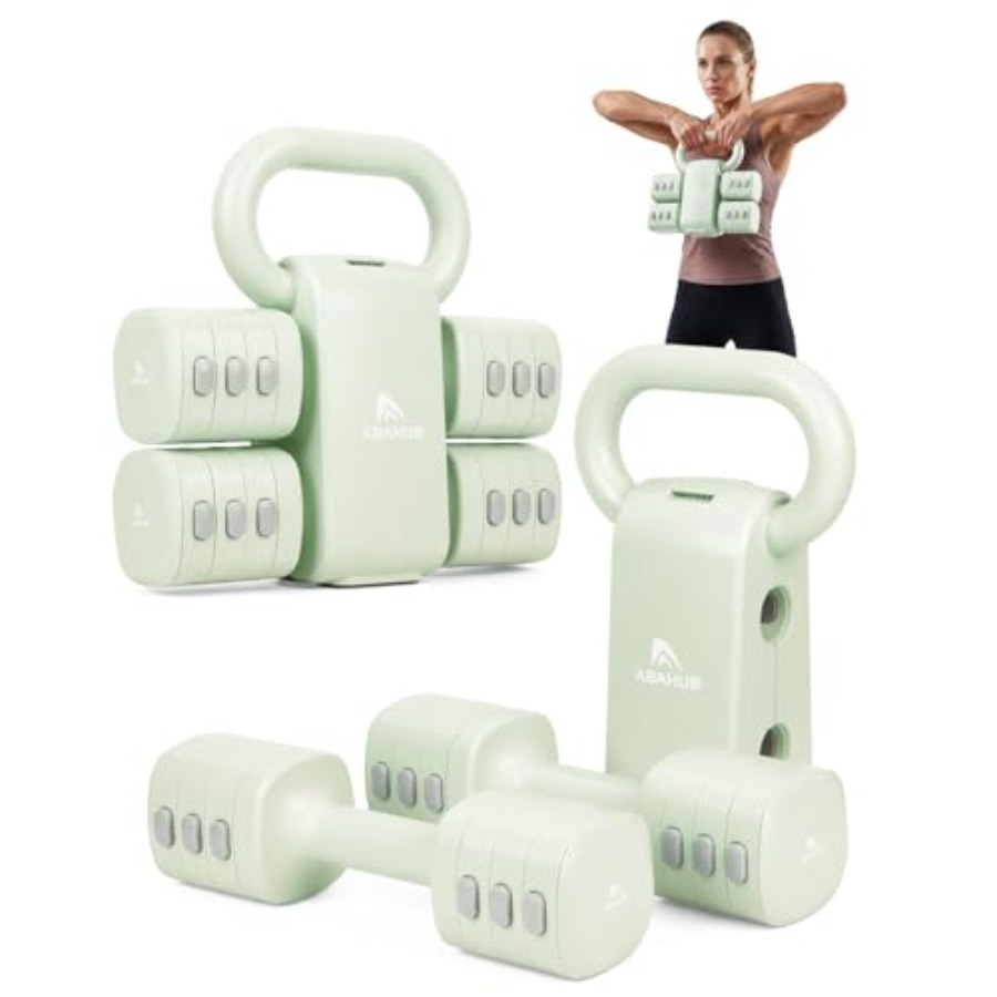 Dumbbell Set - Homegym dumbbell set: 4-in-1 verstelbare gewichten