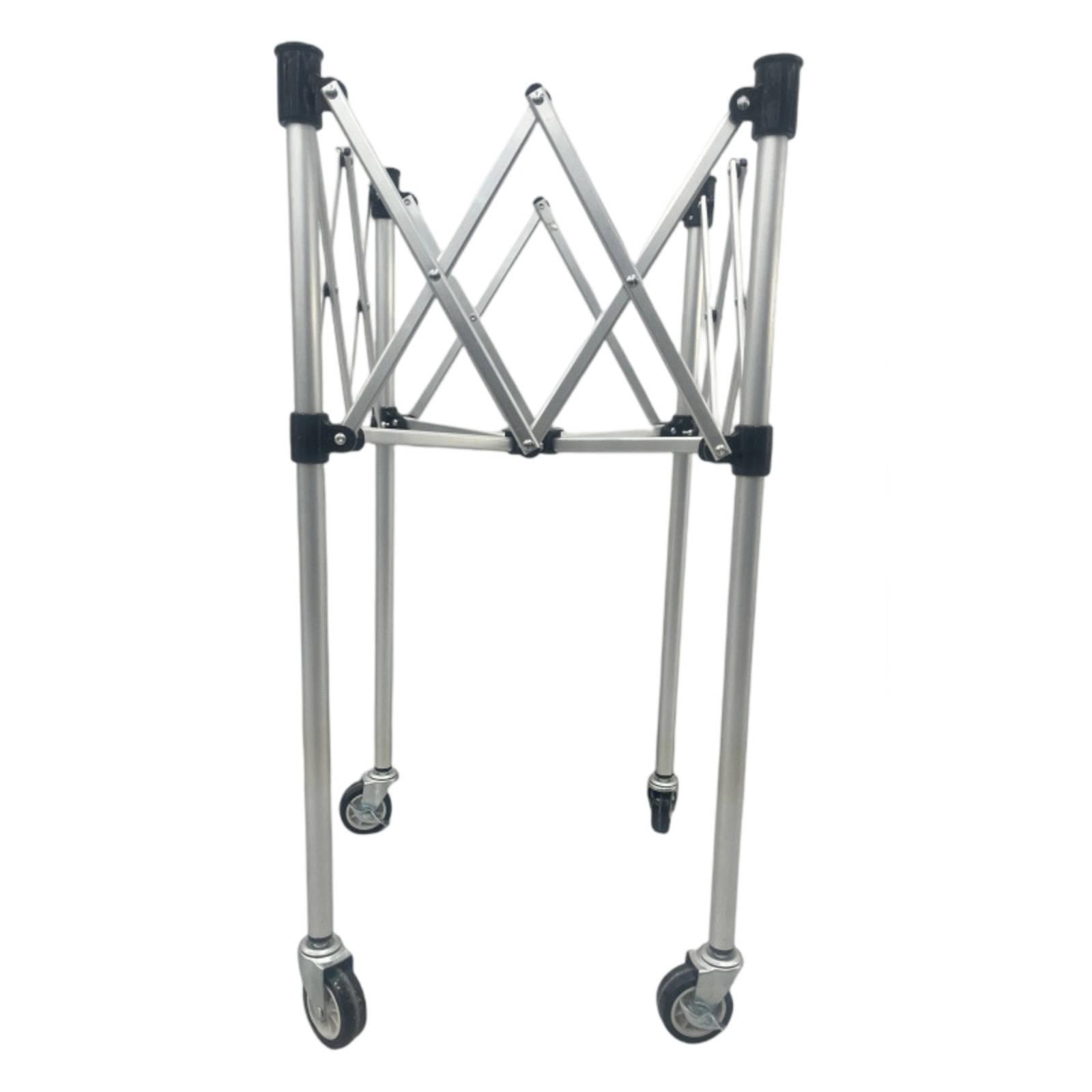 Gym Ball - Vouwbare balopslagkar, opvouwbare sportuitrusting-organizer voor coaches,