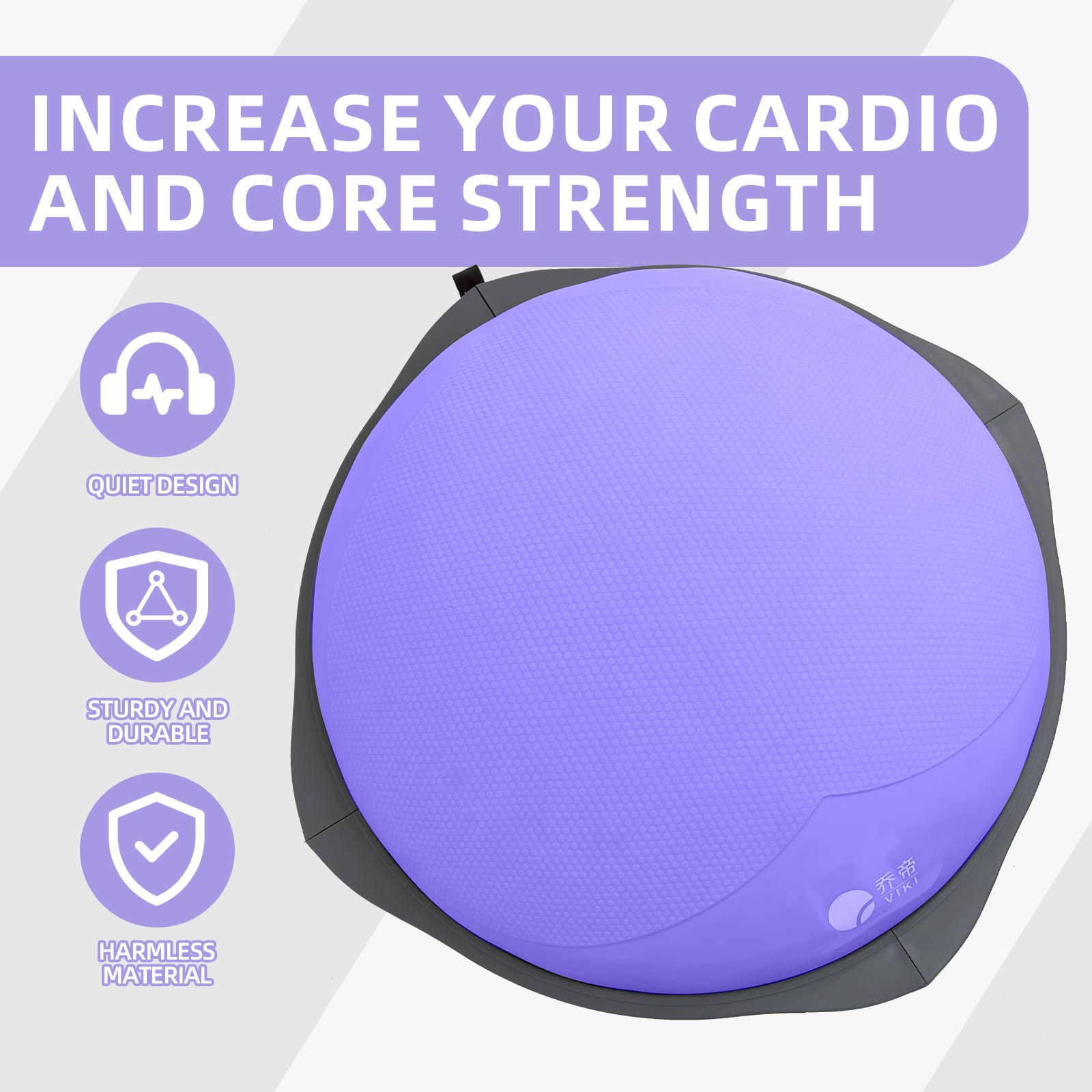 70cm Bosu Balansbal, Anti-Slip - Gym Ball recensie en prijs