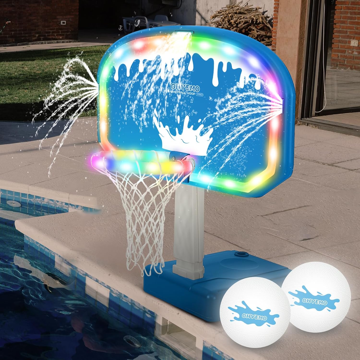 Oversized LED-basketbalset voo - Basketball Hoop recensie en prijs