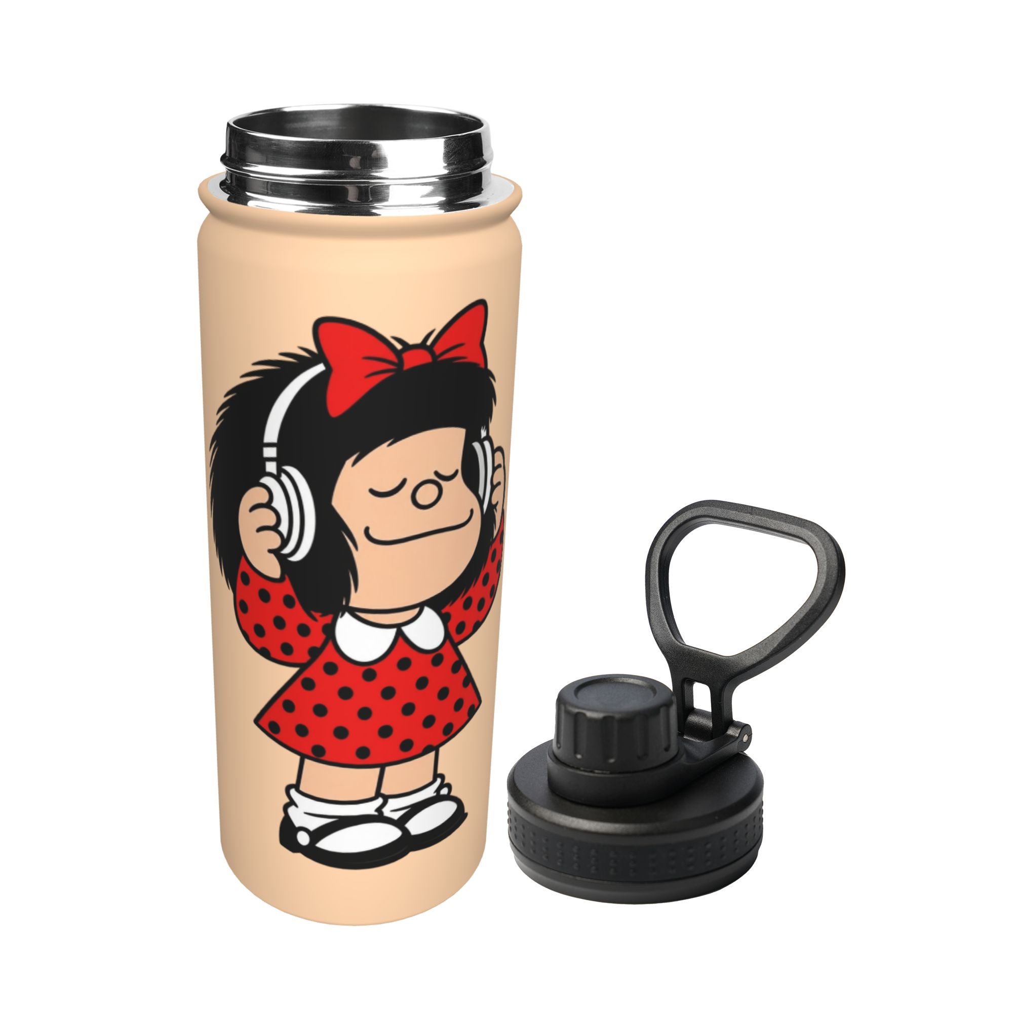 Cartoon M-Mafaldas 18OZ Sport  - Sports Water Bottle Insulated recensie en prijs
