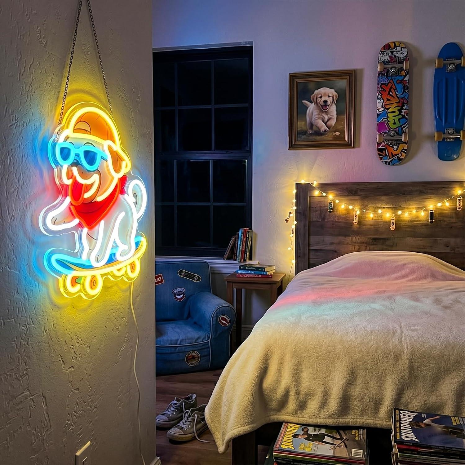 Skateboarden Hond Neonbord Hip - Skateboard recensie en prijs